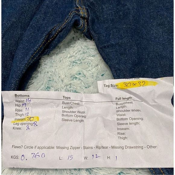 Levi's 505 Jeans Men's Size 30 x 32 Denim Blue Jeans Regular Straight Fi… - Picture 2 of 12